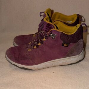 Teva Arrowood Lux Mid Hiking Boot Plum Women’s Size 8.5